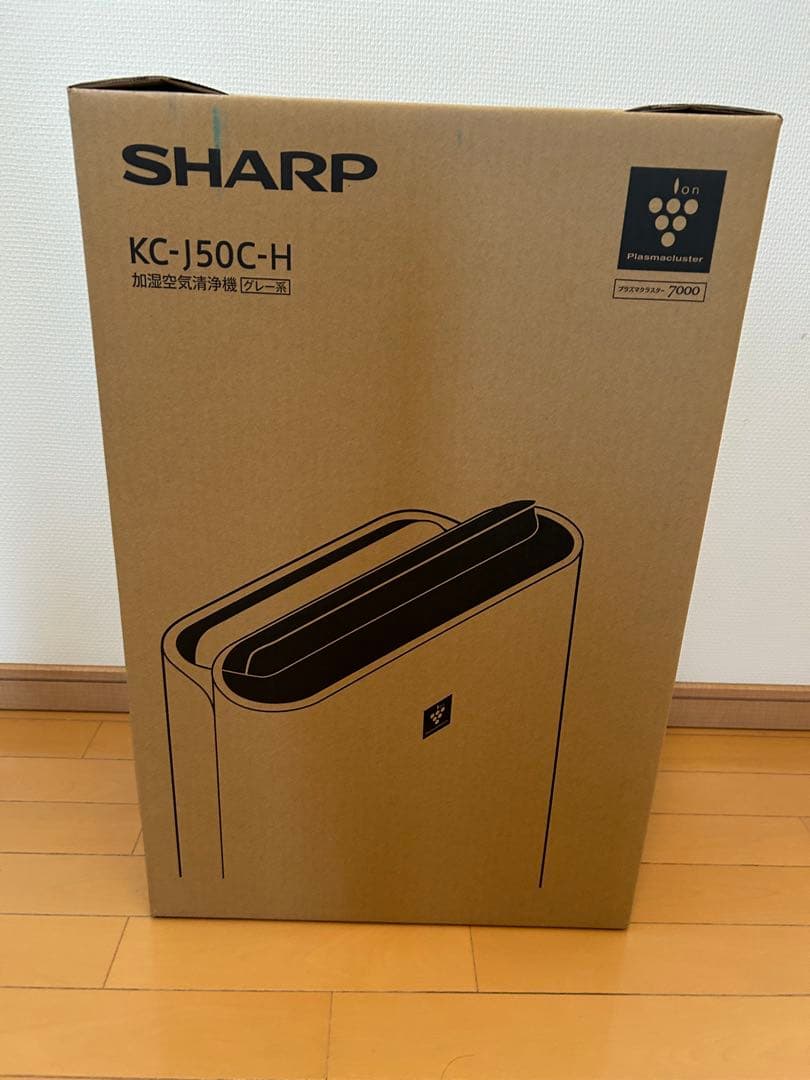 SHARP KC-J50C-H 空気清浄機 Amazon.co.jp: シャープ 加湿 空気清浄機 KC-J50C-H プラズマ