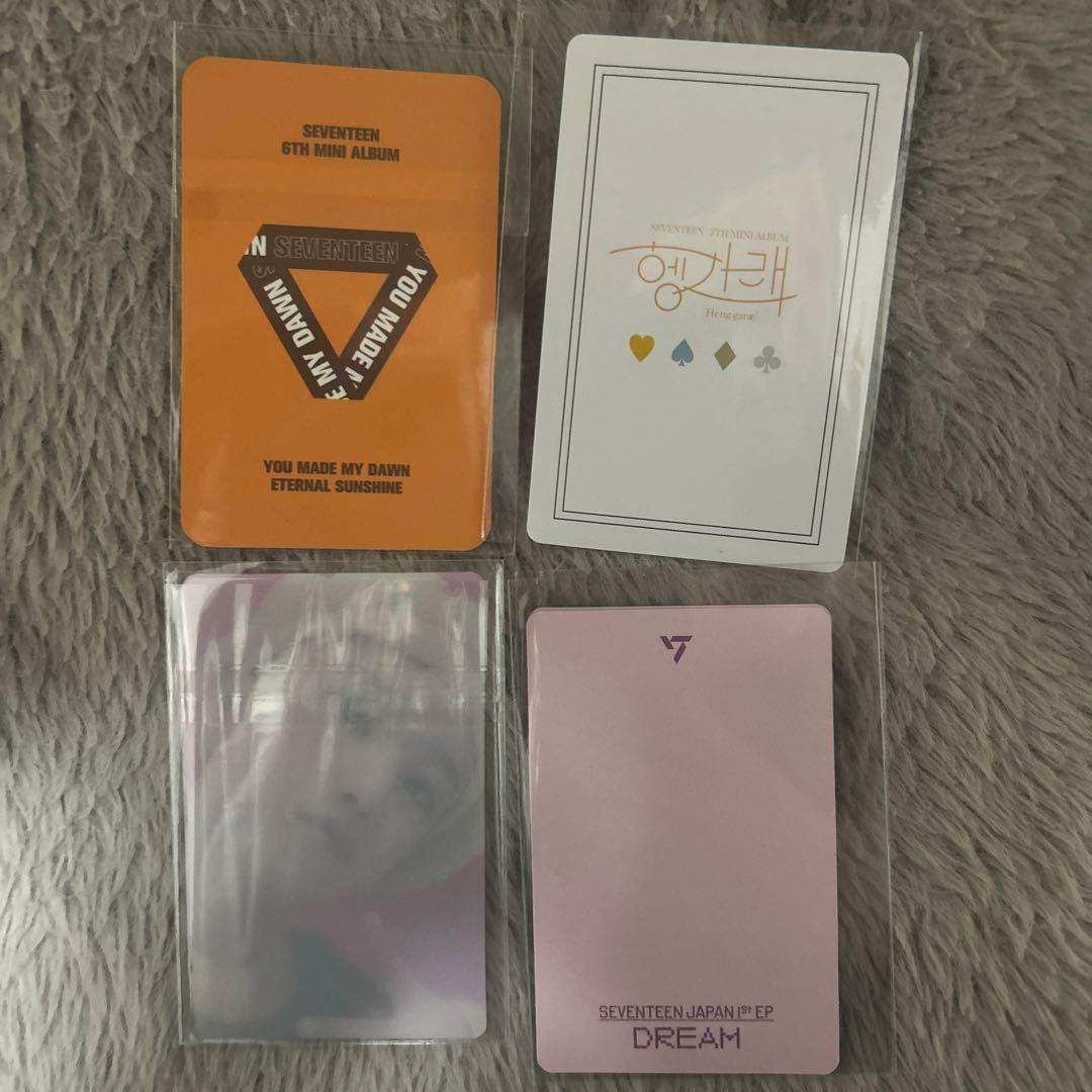 seventeen ホシ トレカ セット ヘンガレ トランプ - メルカリ