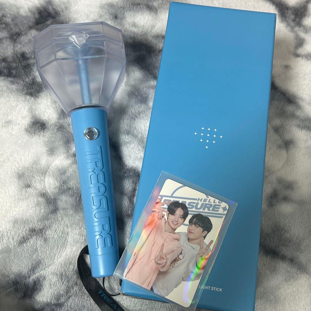 treasure ペンライト 公式 (おまけトレカ付き) - メルカリ