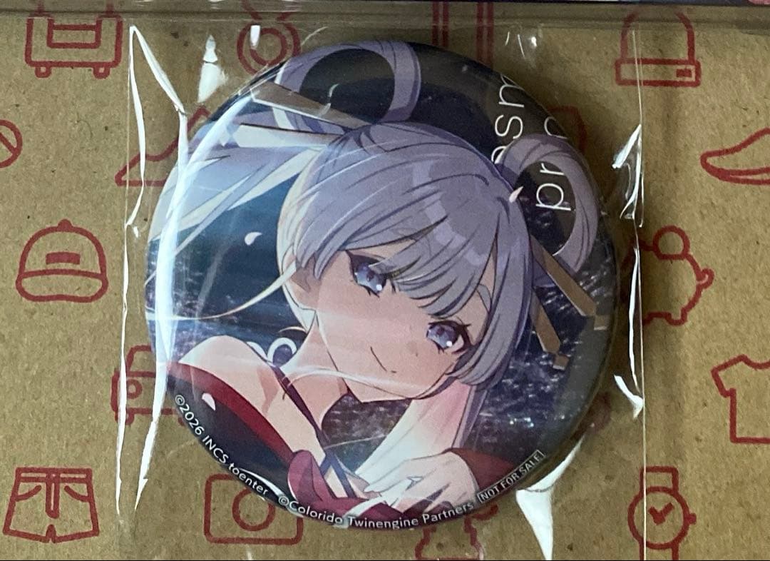 超かぐや姫！ EX-Otogibanashi ワールドイズマイン 特典缶バッジ