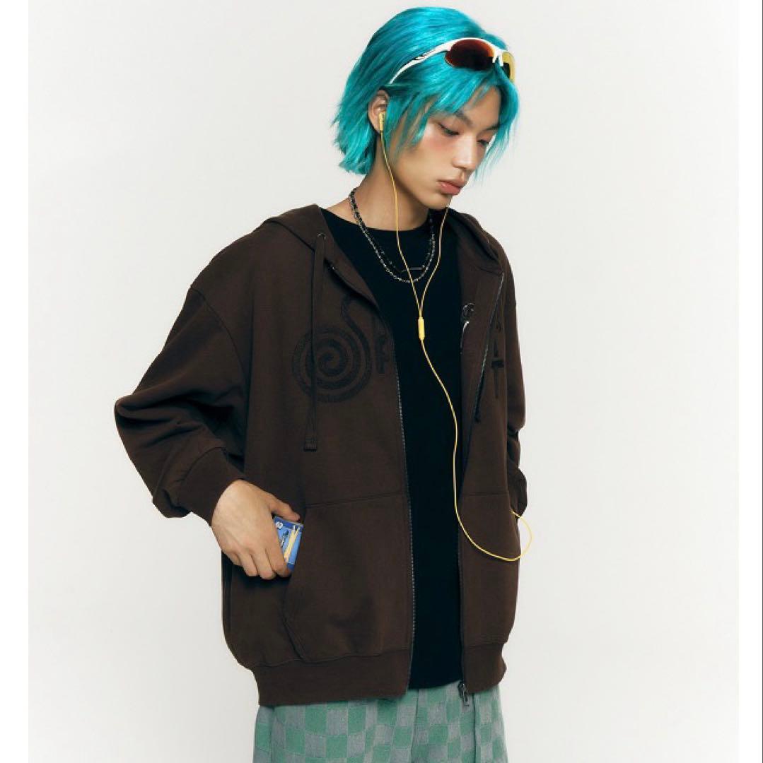 LE SSERAFIM SPAGHETTI Zip-up Hoodie パーカー - メルカリ