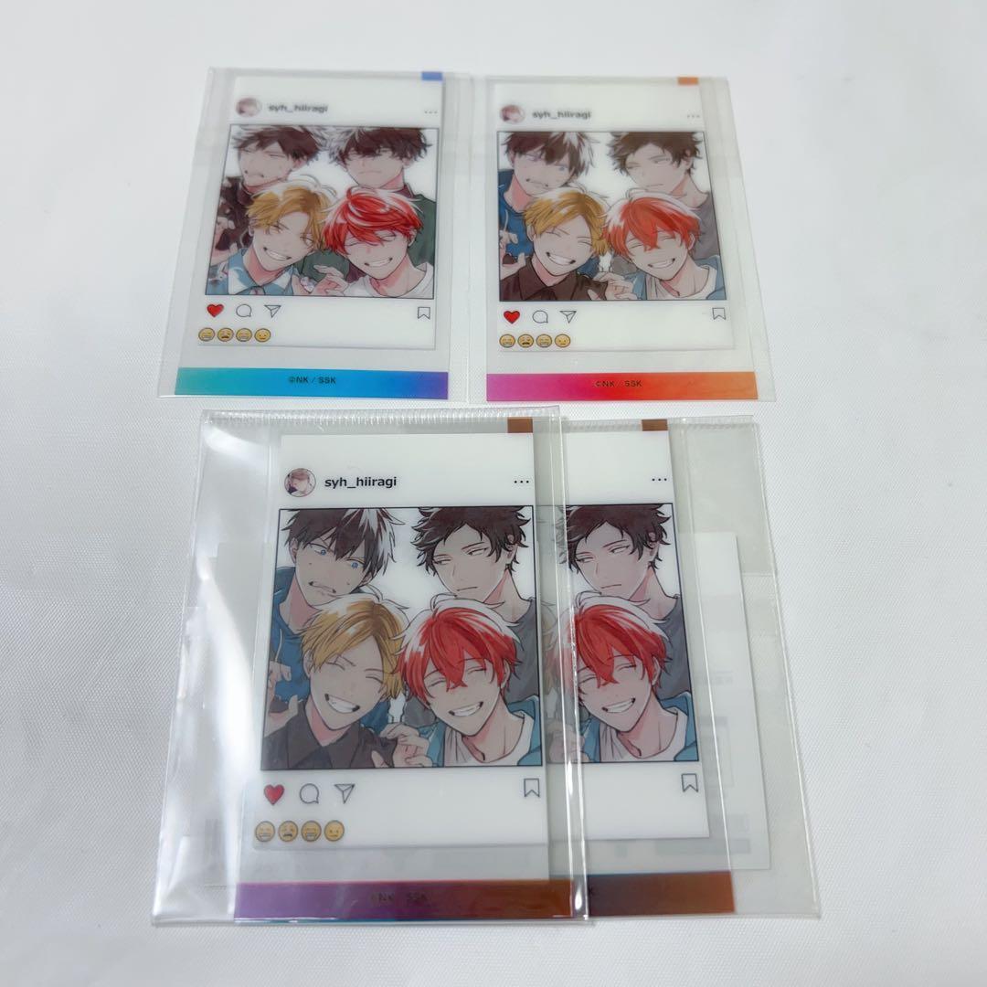 ギヴン展 鹿島柊 クリアシート 各3枚セット - メルカリ