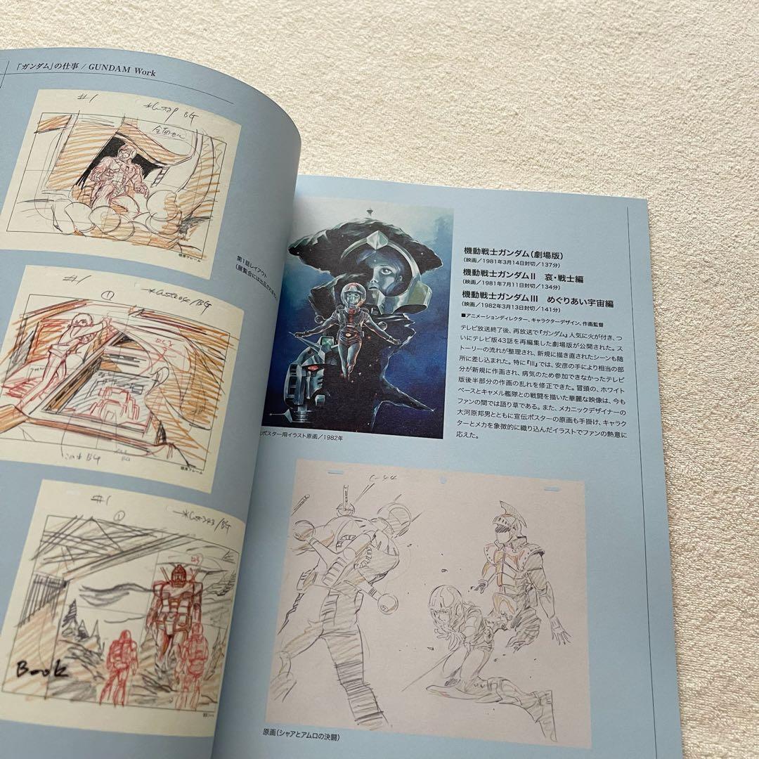 新品 描く人、安彦良和」 公式 図録 公式パンフレット描き下ろしクリア