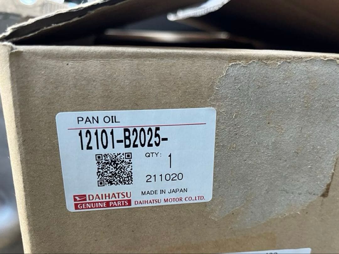 新品】ダイハツ純正 オイルパン 12101-B2025 キャスト ウェイク 等