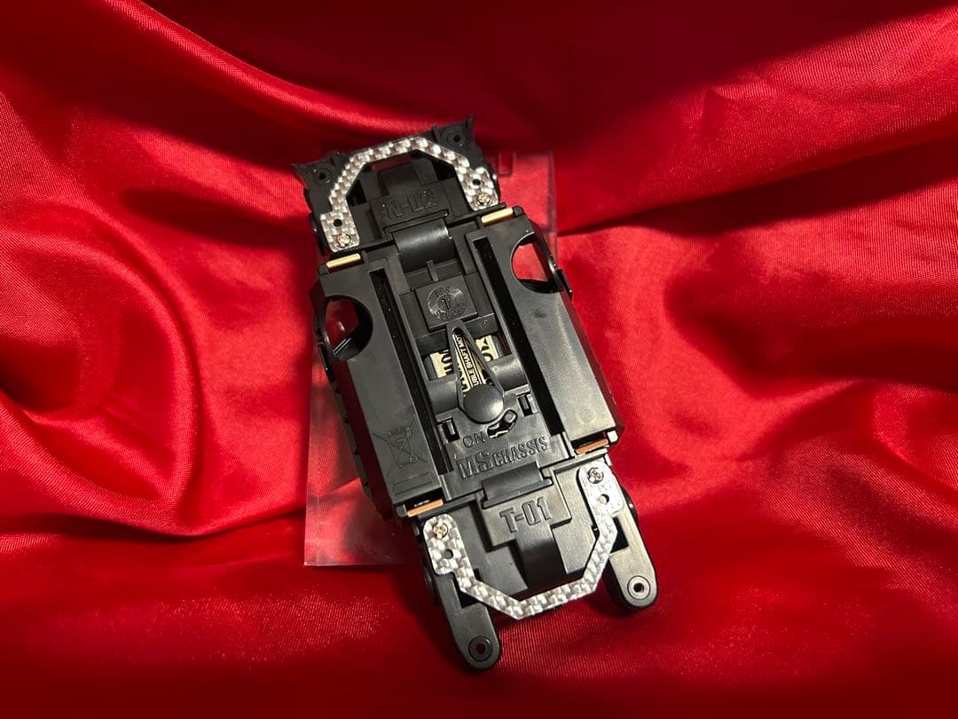 No．2 ミニ四駆 MSフレキ ブラックシャーシ パーフェクトセット