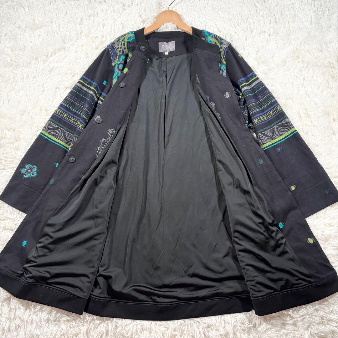 TOKUKO 1er VOL トクコ カーディガン 羽織りもの お花 蝶々 9号の通販