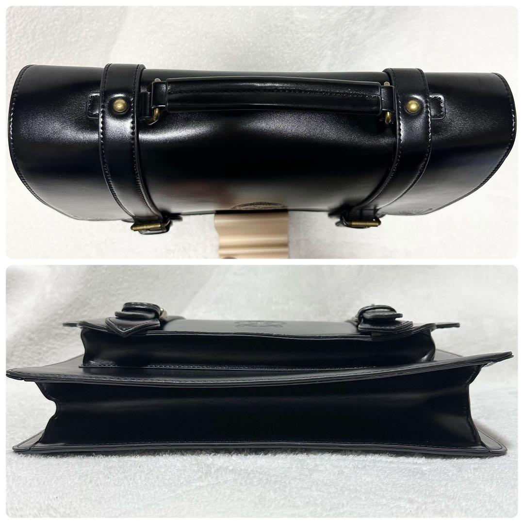 アクシーズファム ツイステ サッチェルバッグ 2way ブラック