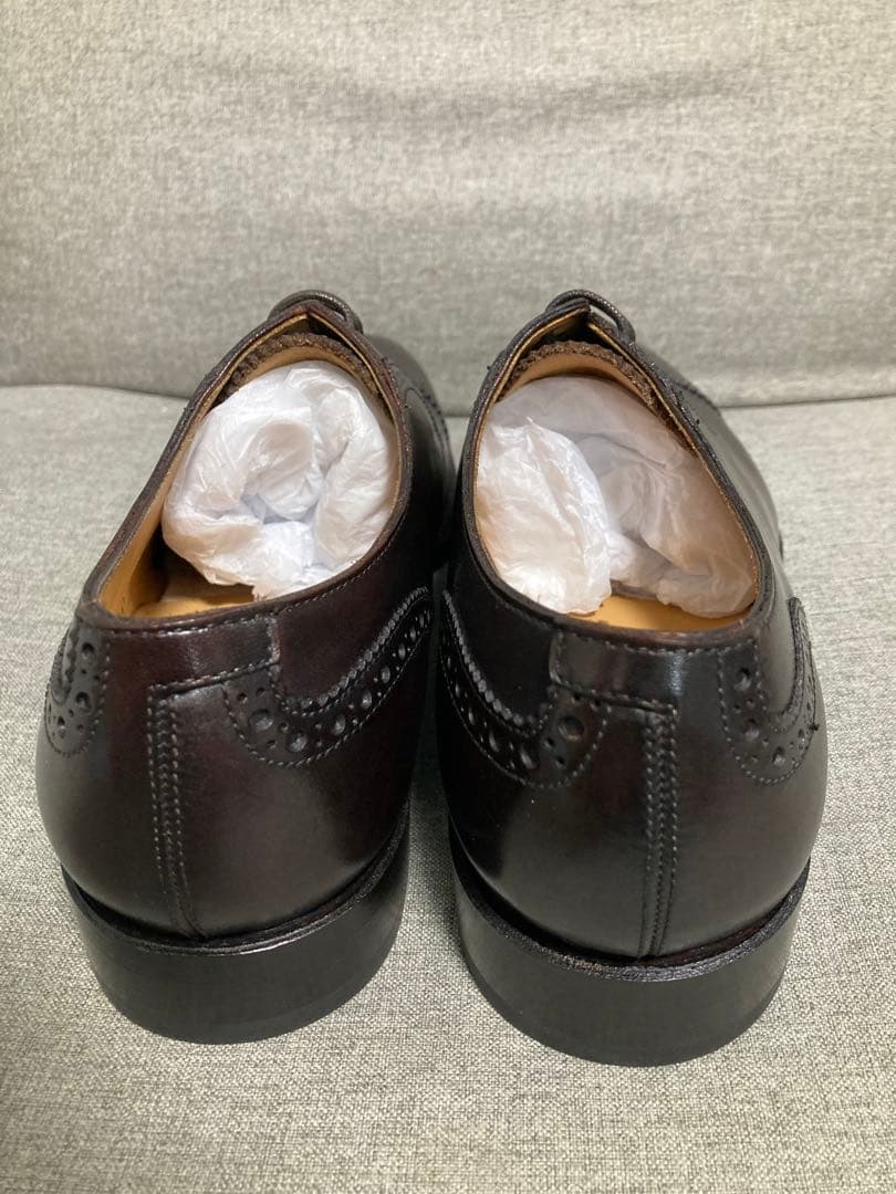 新品]ユニオンインペリアルU2021セミブローグダークブラウン6.5