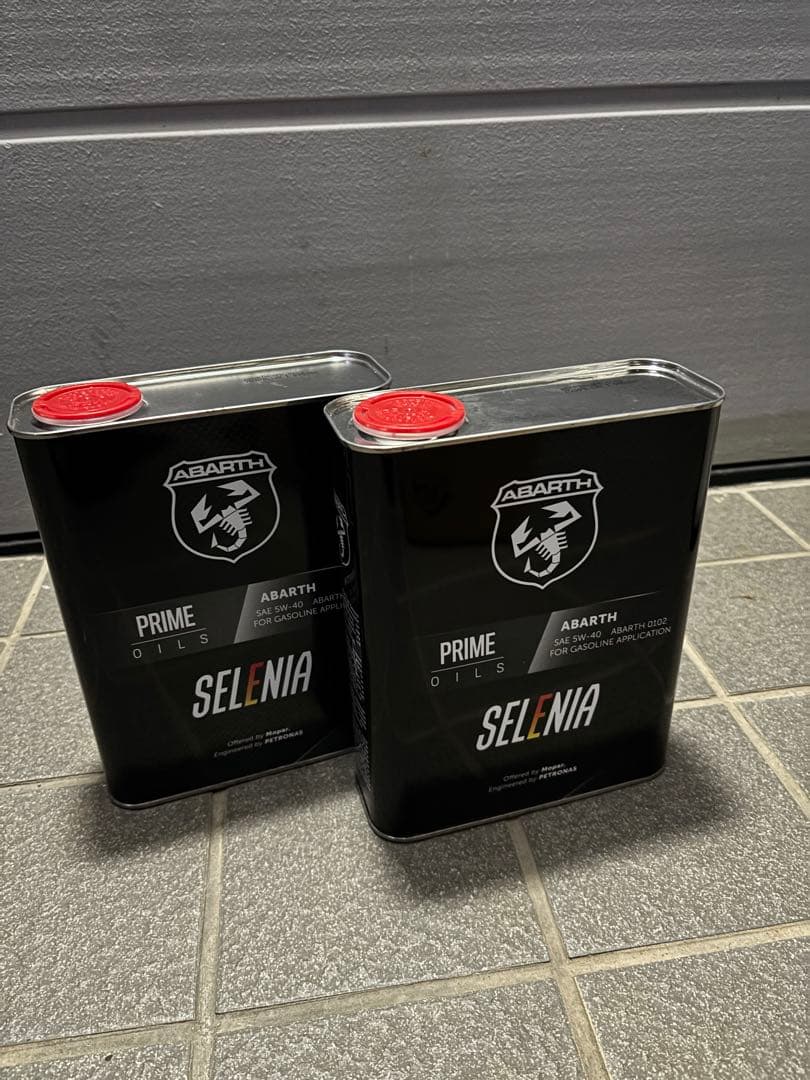 ABARTH SELENIA エンジンオイル 2缶セット - メルカリ