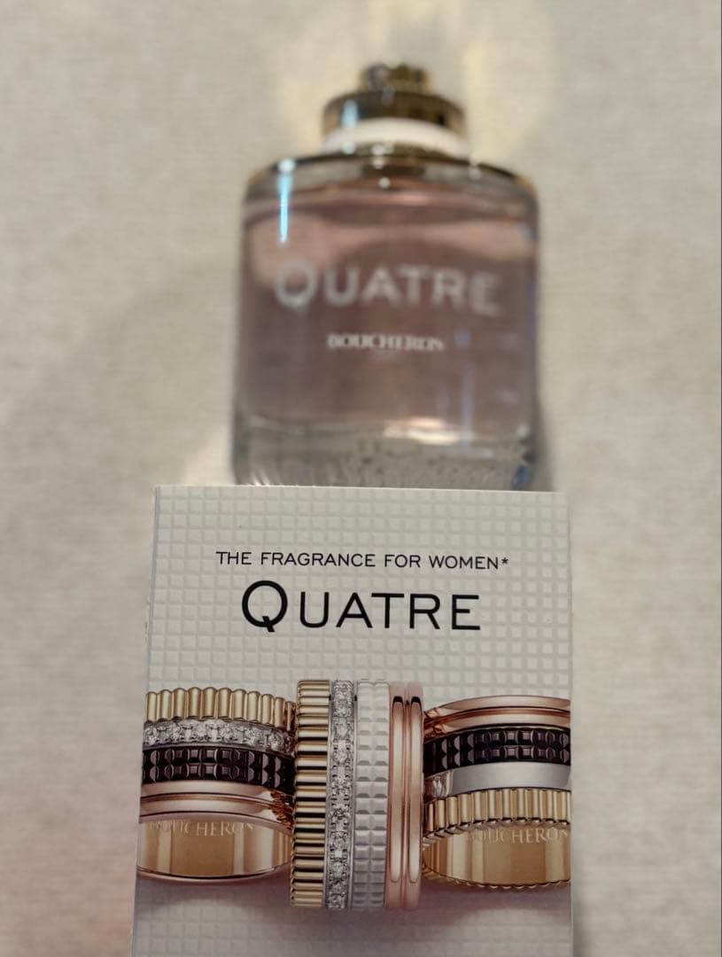 新品未使用箱付き)BOUCHERON QUATRE 女性用香水 - メルカリ