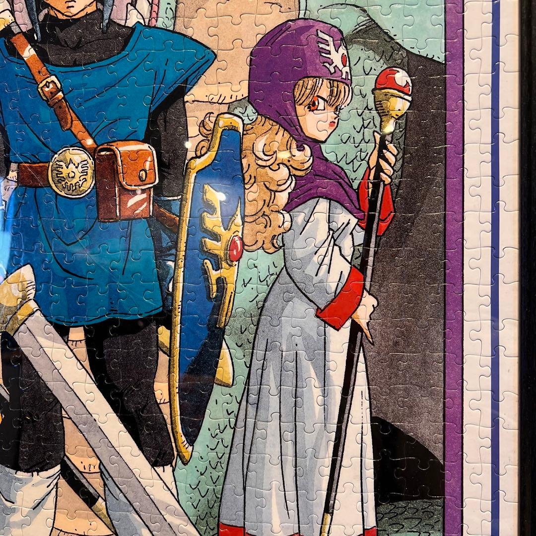 ドラゴンクエストⅠ•Ⅱ ジグソーパズル 1000ピース 完成品 ロトの勇者