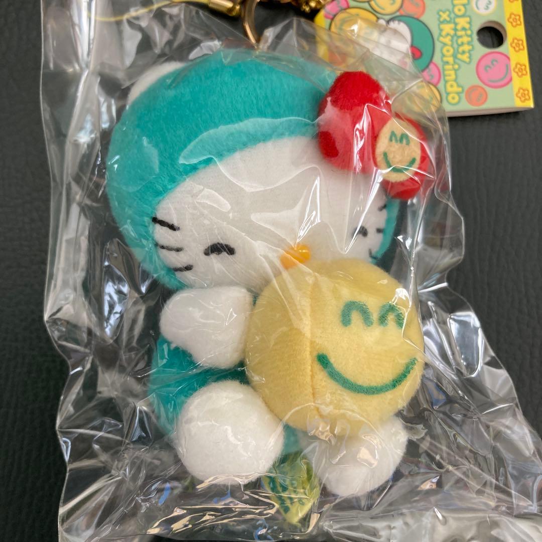 非売品:激レア】ハローキティ キーホルダー ニコちゃん杏林堂コラボ