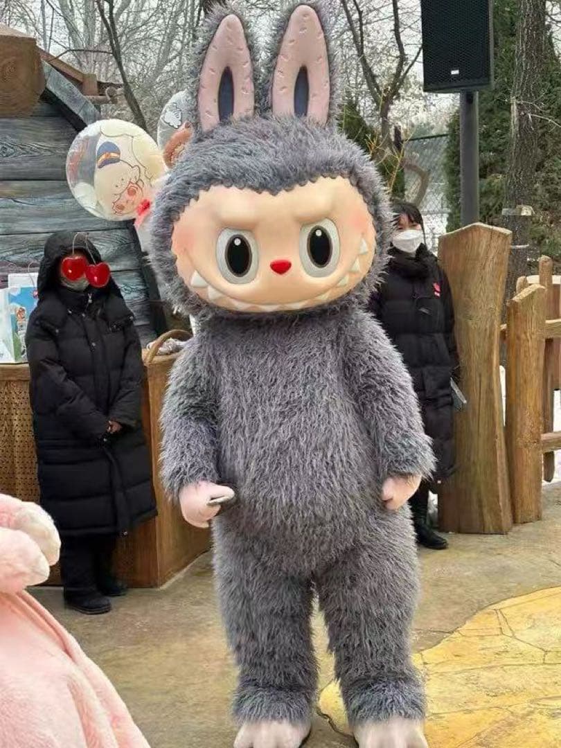 LABUBU ラブブ コスプレ衣装演出服 舞台装 コスチューム 制服 銀色