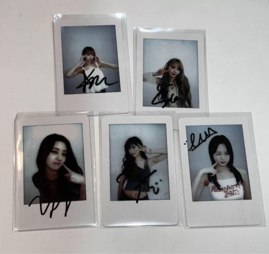le sserafim withmuu ラキドロ CRAZY チェキ　5枚セット NEWS | LE SSERAFIM Japan official site