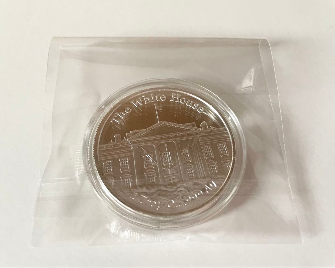 5セット販売】新品 1 トロイ・オズ .999 純銀メダル ドナルド