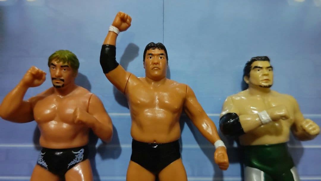 ジャンボ鶴田 三沢光晴 小橋健太 プロレスフィギュア3体セット - メルカリ