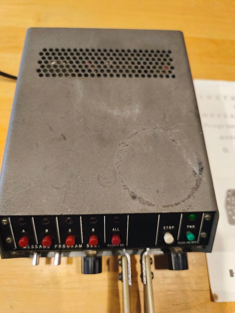 メッセージ、キーヤーMKー1024 CWモニターEKMー2A - メルカリ