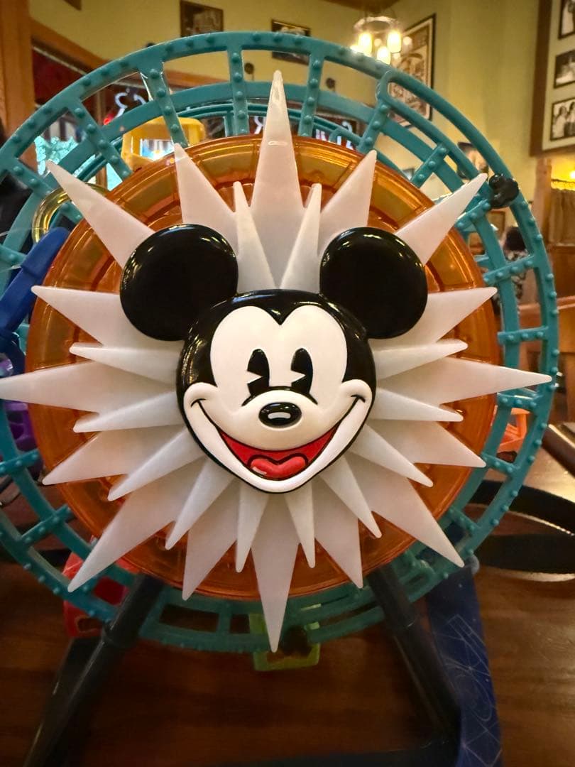 カリフォルニアディズニー　ポップコーンバゲット カリフォルニアディズニー25周年 ポップコーンバケット 観覧車 バケツ