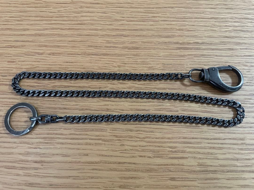 イデアリズムサウンド リチウムオム 財布 ウォレットチェーン シルバー