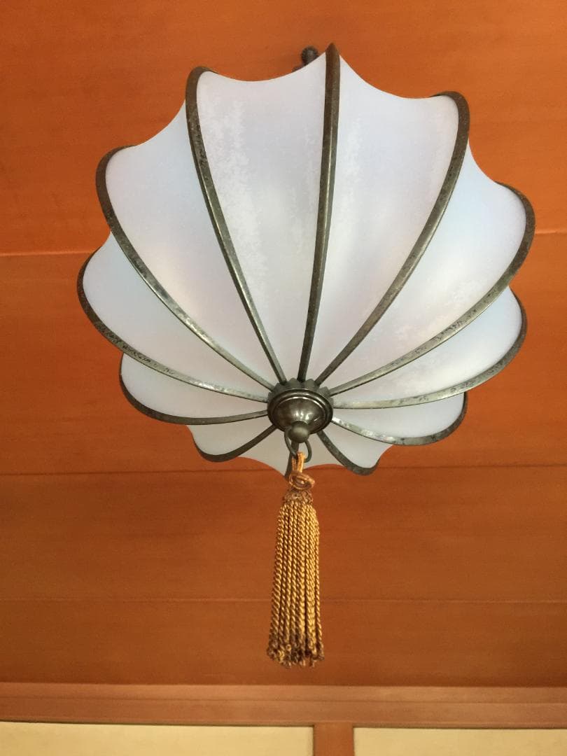 希少】古い 和風デザイン 和室 座敷用 電灯 照明 昭和 レトロ