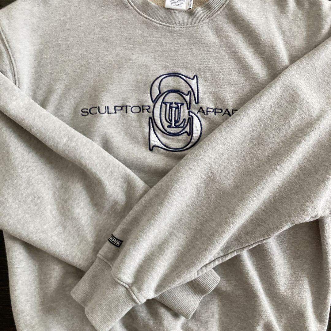 SCULPTOR スカルプター 刺繍ロゴ トレーナー スウェット グレー - メルカリ