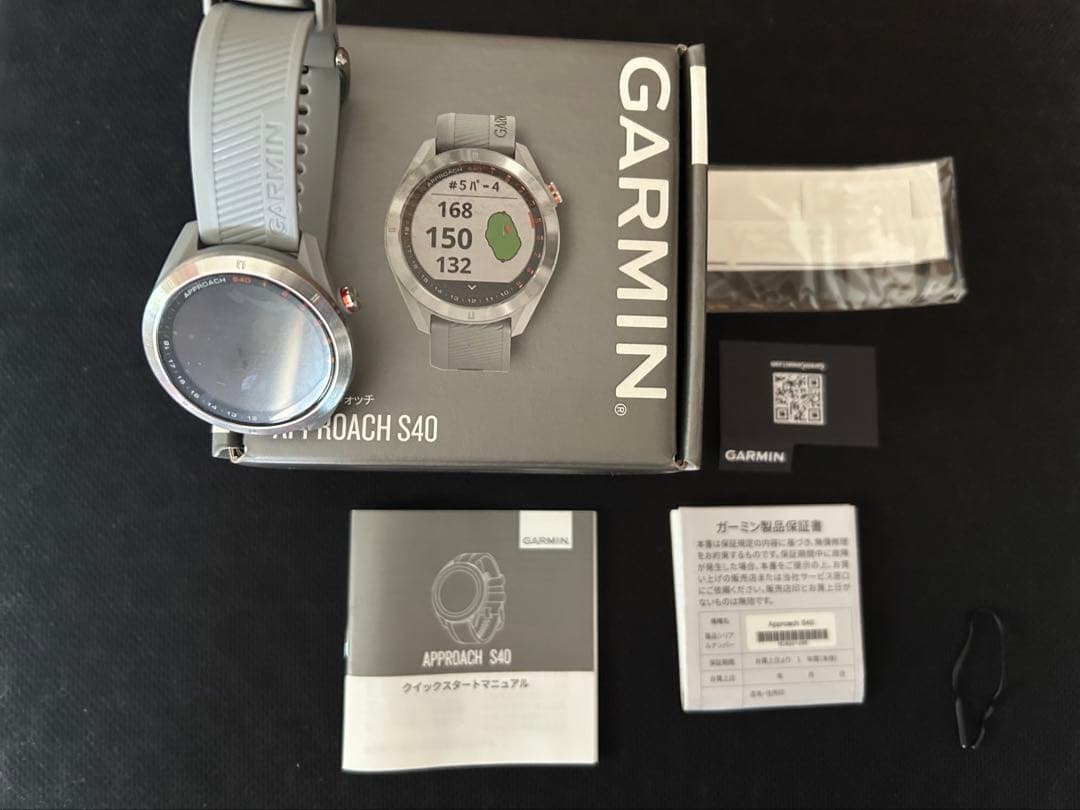 Garmin Approach S40 GPSゴルフウォッチ　画面無傷　オマケ付 Approach S40 | スマートウォッチ | Garmin 日本
