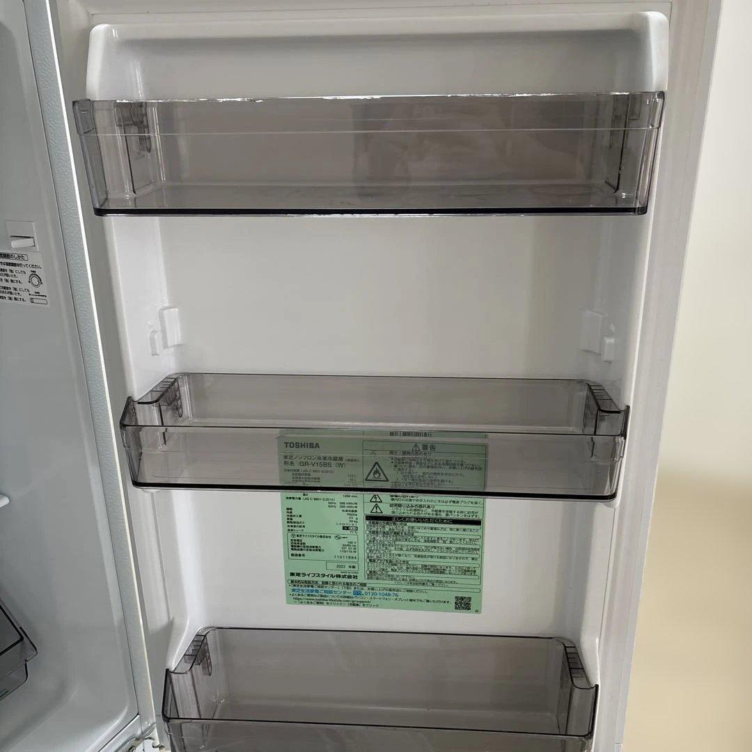 引越しのため6月4日までTOSHIBA 冷蔵庫 2ドア153L 2023年式 - メルカリ