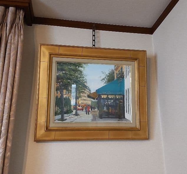 森下一夫作  一枚の繪  古径額　絵画　油彩画 森下 一夫 | 一枚の繪