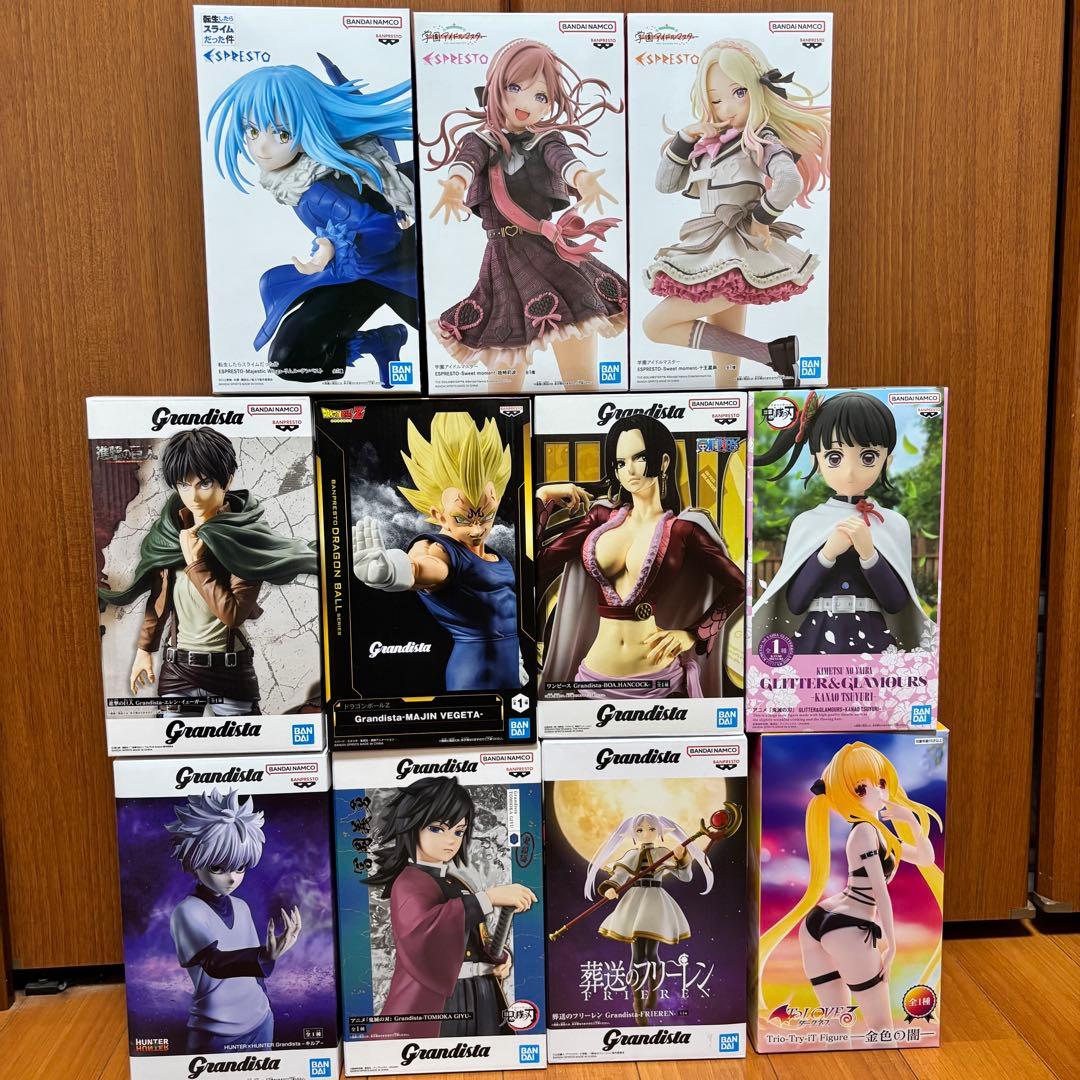 未開封品』プライズフィギュア11体 まとめ売り - メルカリ