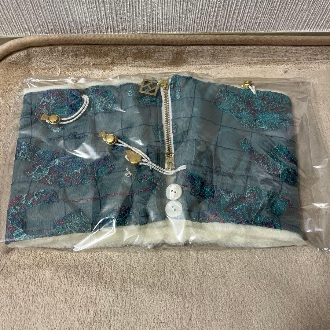 hazama ハザマ無知へと達するレーススヌード (turquoise)