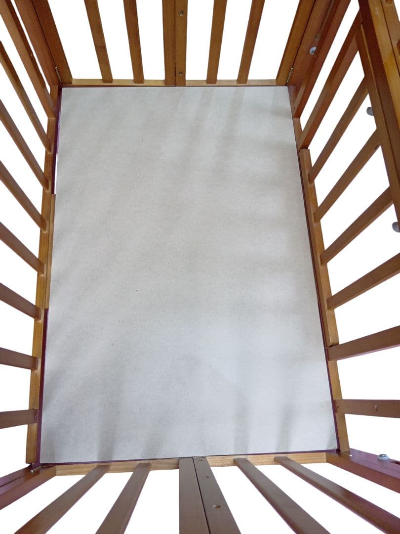 大和屋 yamtoya パタン ミニベビーベッド キャスター付き 折り畳み