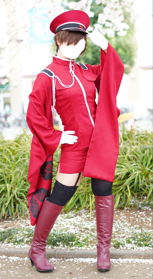 千本桜 MEIKO コスプレ衣装(ブーツ/ウィッグ付) - メルカリ