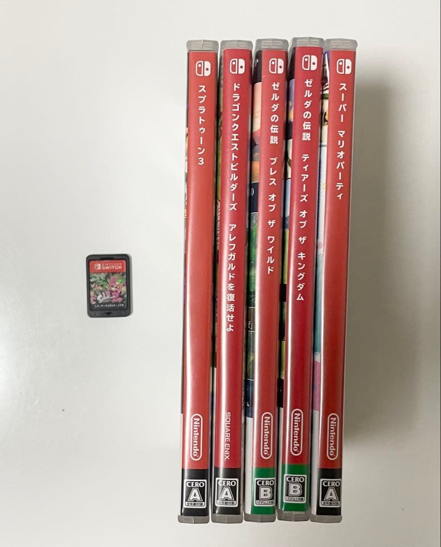 美品 最安値】Switchソフトまとめ売り 4本セットの通販はau PAY