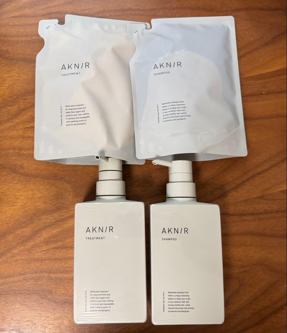 AKN/R シャンプー & トリートメント セット（プチグレン&オレンジ） 楽天市場】【楽天ランキング1位】【累計200万個突破】 AKNIR アクニー