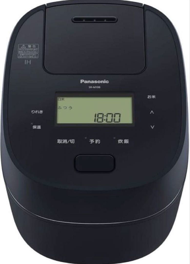 パナソニック　SR-M10B-K 炊飯器 ブラック 概要 可変圧力IHジャー炊飯器 SR-M10B | 炊飯器 | Panasonic