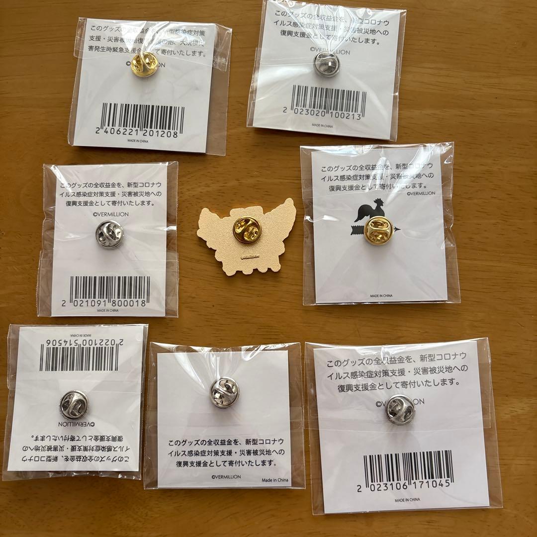 B'z 稲葉浩志 INABASALASチャリティーピンバッジ まとめ売り - メルカリ