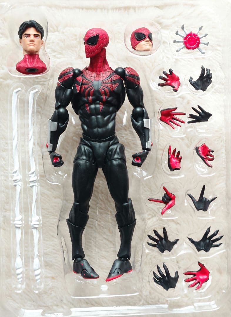 スーペリア スパイダーマン リボルテック アメイジングヤマグチ風