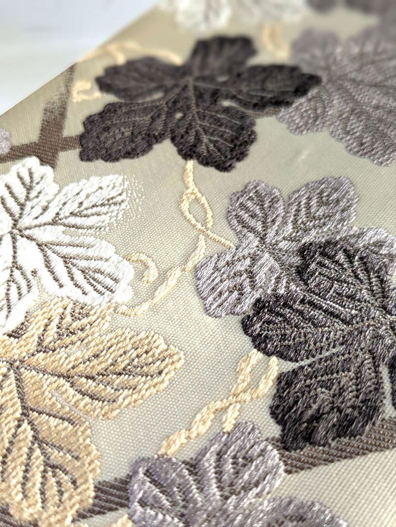 正絹西陣織名門岡文謹製洒落袋帯お仕立て上がり