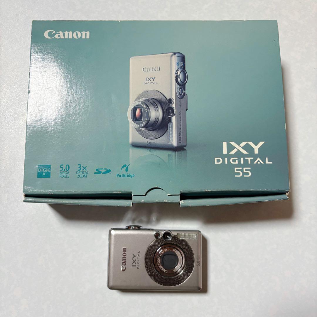 【付属品完備】Canon IXY DIGITAL55 デジタルカメラ コンパクトデジタルカメラ】デジタルカメラIXY DIGITAL 55機種仕様