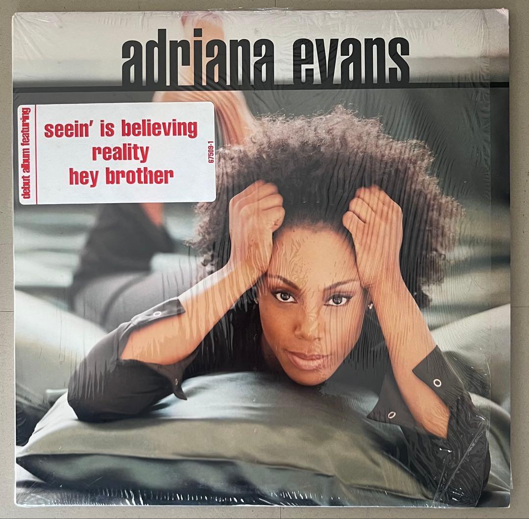 USオリジナル美品！Adriana Evans 2LP Adriana Evans / S.T.(2LP) / Loud 1997 USオリジナル盤 EX/EX