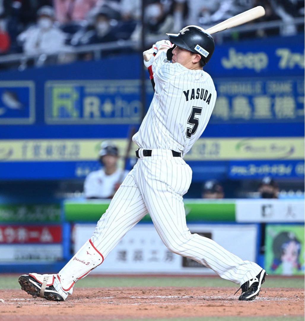 プロ使用品】安田尚憲 千葉ロッテマリーンズ スパイク ミズノプロ 支給