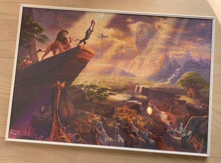 ライオンキングのジグソーパズル Amazon.co.jp: Ceaco - ディズニー - ライオンキング - 30周年 - 200