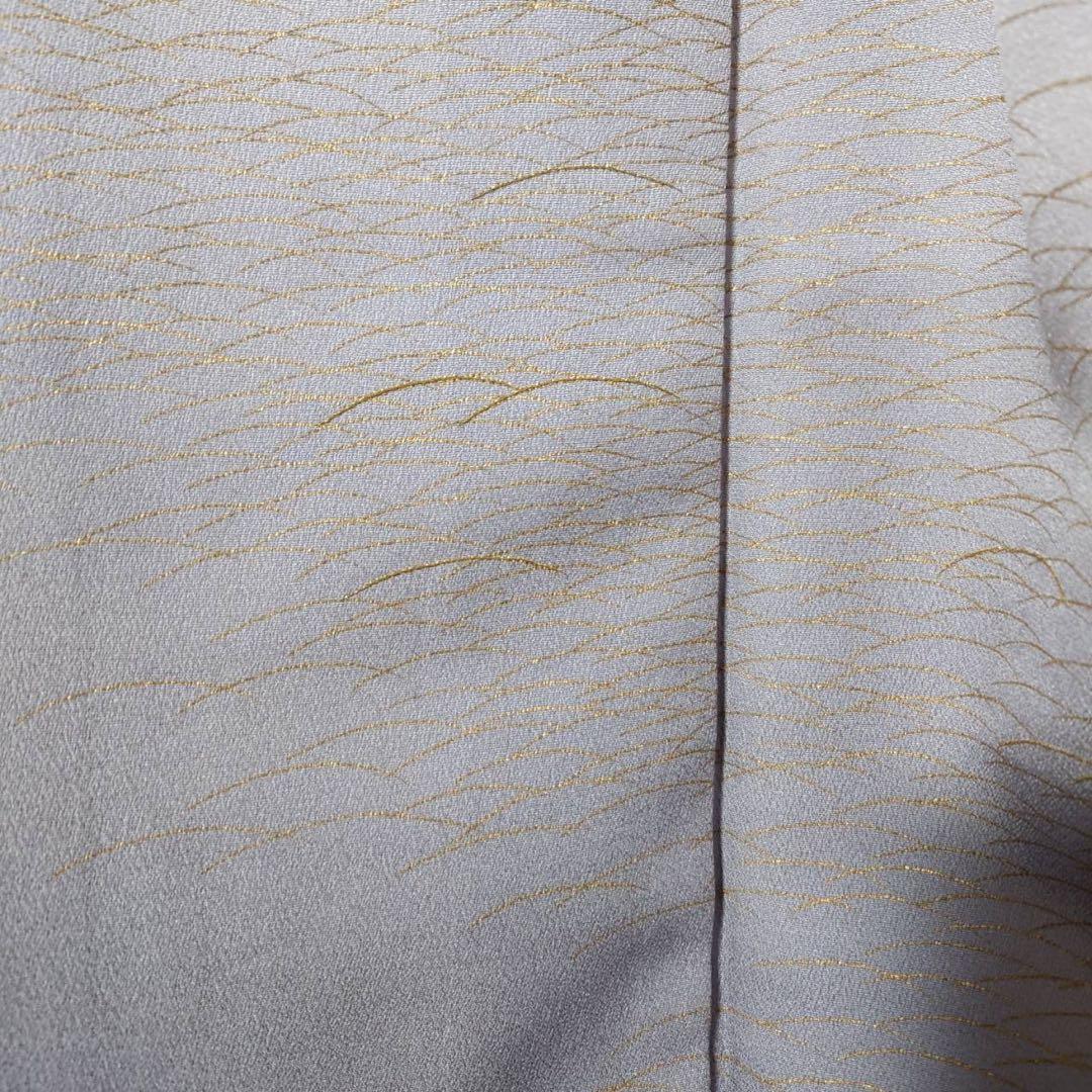 フ9995 ほぼ美品 袷 正絹 ぼかし染 訪問着 フルセット