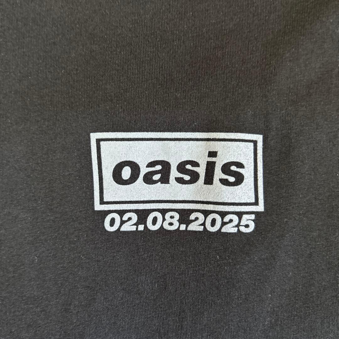 8/2ロンドン公演日付入り】Oasis ライブTシャツ