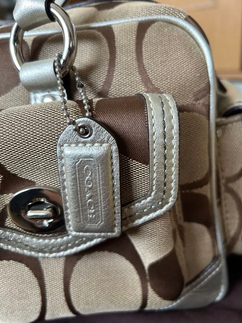 COACH バッグ F19861 キャンパス 本日メルカリ祭セール致しました