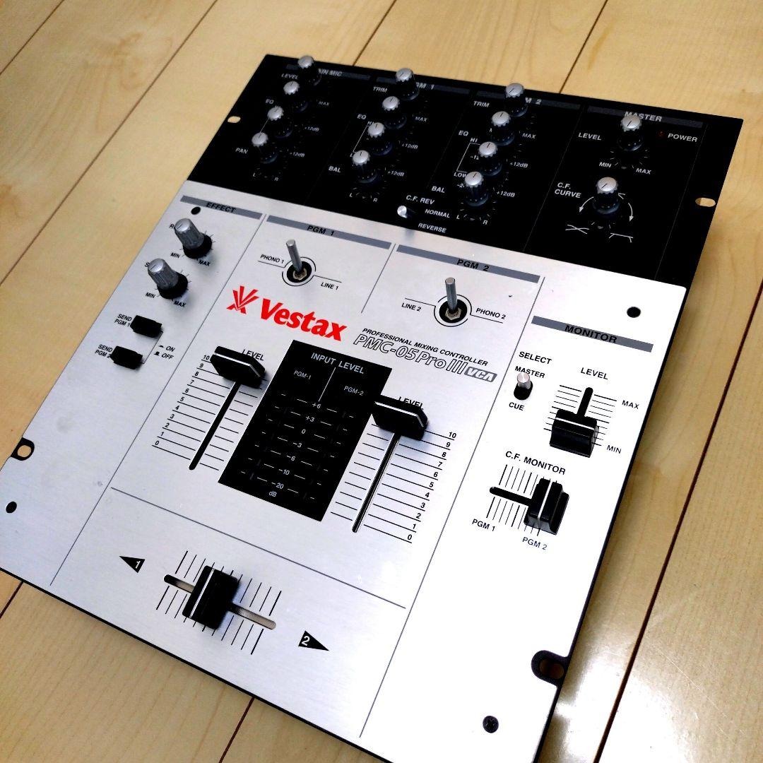Vestax PMC-05 Pro Ⅲ VCA ミキサー フェーダーメンテ Vestax PMC-05 Pro III 3 VCA DJ Mixer Mixing Controller PMC05 | eBay
