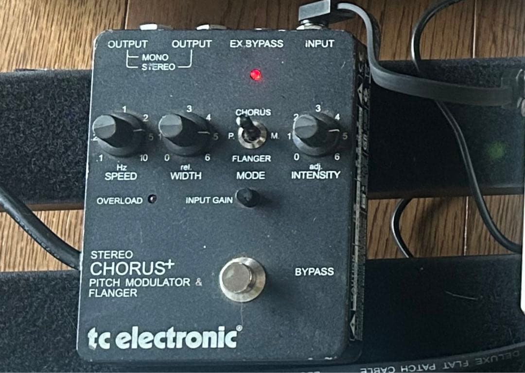 TC Electronic CHORUS+ ギターエフェクター TC Electronic SCF Stereo Chorus+ - Chorus Pitch Modulator and