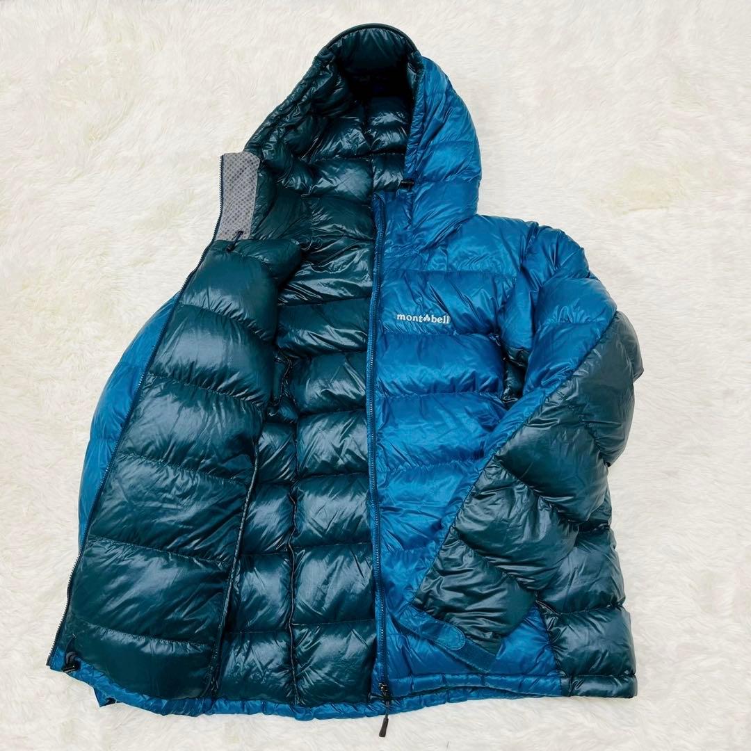 モンベル アルパインダウンパーカ M ダークマラード/ダークスタッフ