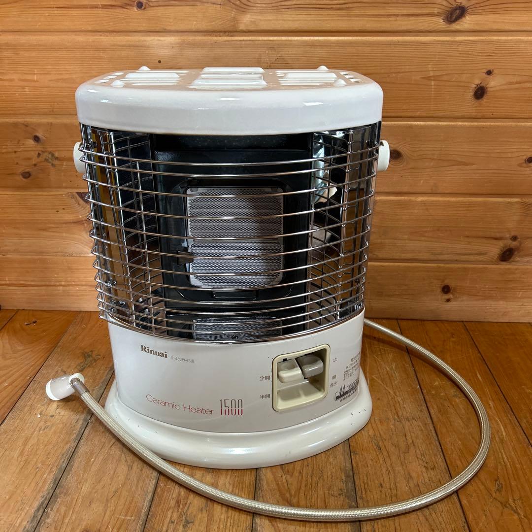 送料無料　￼￼リンナイガスストーブ都市￼ガス用R-452PMSⅢ 動作確認済み リンナイ ガスストーブ R-452PMSⅢ-403 都市ガス用 - メルカリ