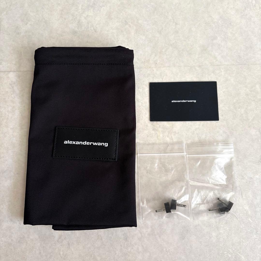 ミ*ン様 【美品】Alexander Wang ブラック サンダル 38 - メルカリ